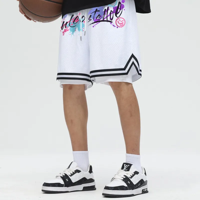 PAUL COSTELLOE Basketball Shorts Unisex-7
