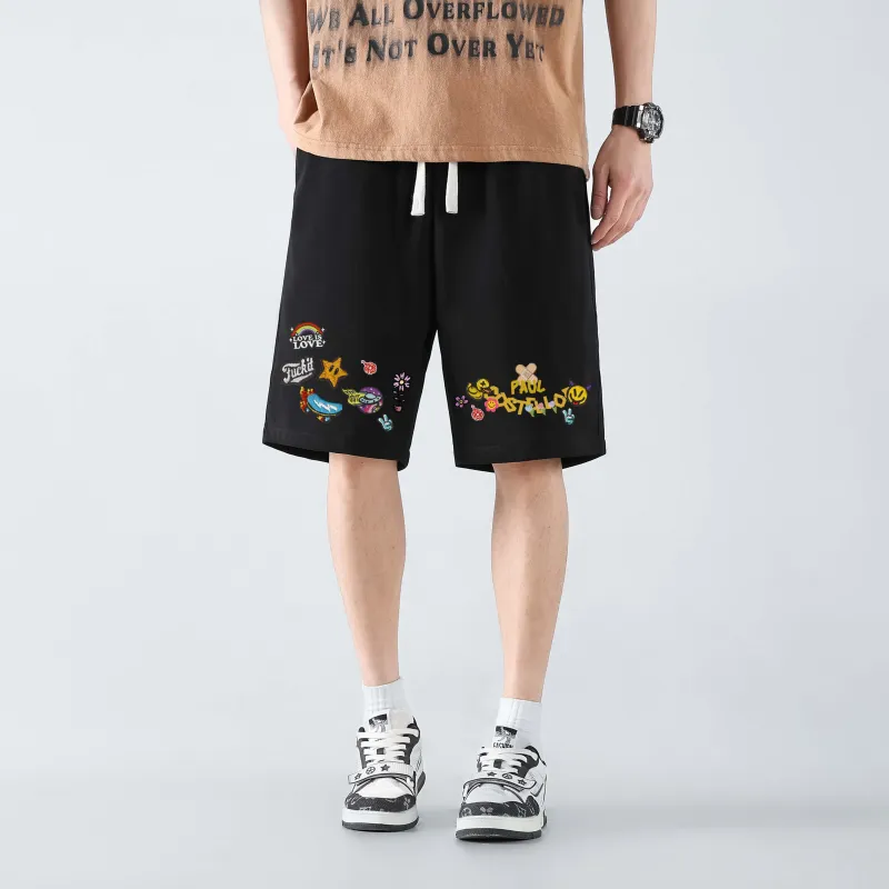 PAUL COSTELLOE Casual Shorts Unisex-7