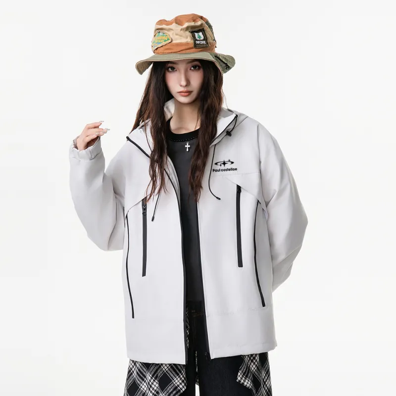 PAUL COSTELLOE Waterproof And Windproof Windbreaker Jacket Unisex-3
