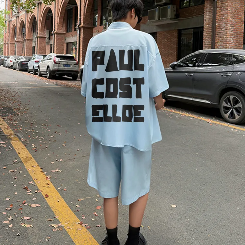 PAUL COSTELLOE Shirt Matching Set Unisex-22