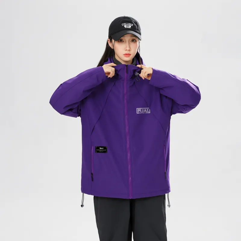 PAUL COSTELLOE Waterproof And Windproof To Keep Warm Windbreaker Jacket Unisex-15