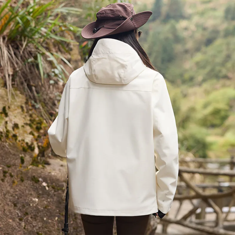 PAUL COSTELLOE Keep Warm From The Wind Windbreaker Jacket Unisex Includes Liner-11