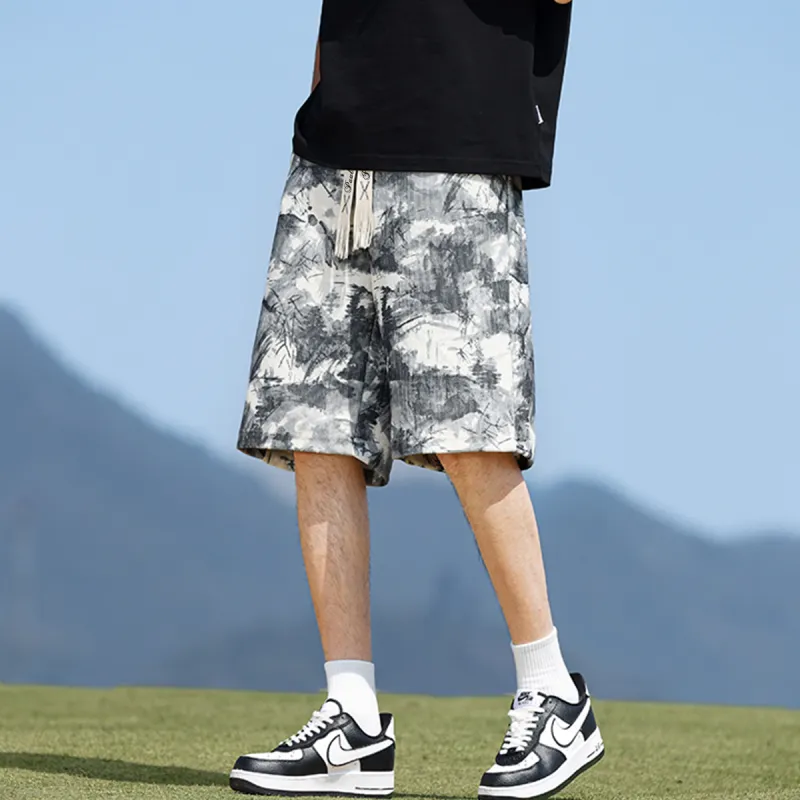 PAUL COSTELLOE Casual Shorts Unisex-7