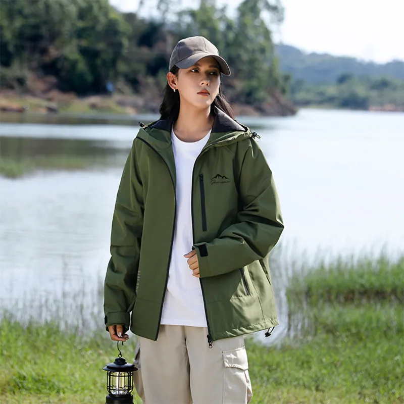 PAUL COSTELLOE Outdoor Hiking Waterproof And Windproof Windbreaker Jacket Unisex-7