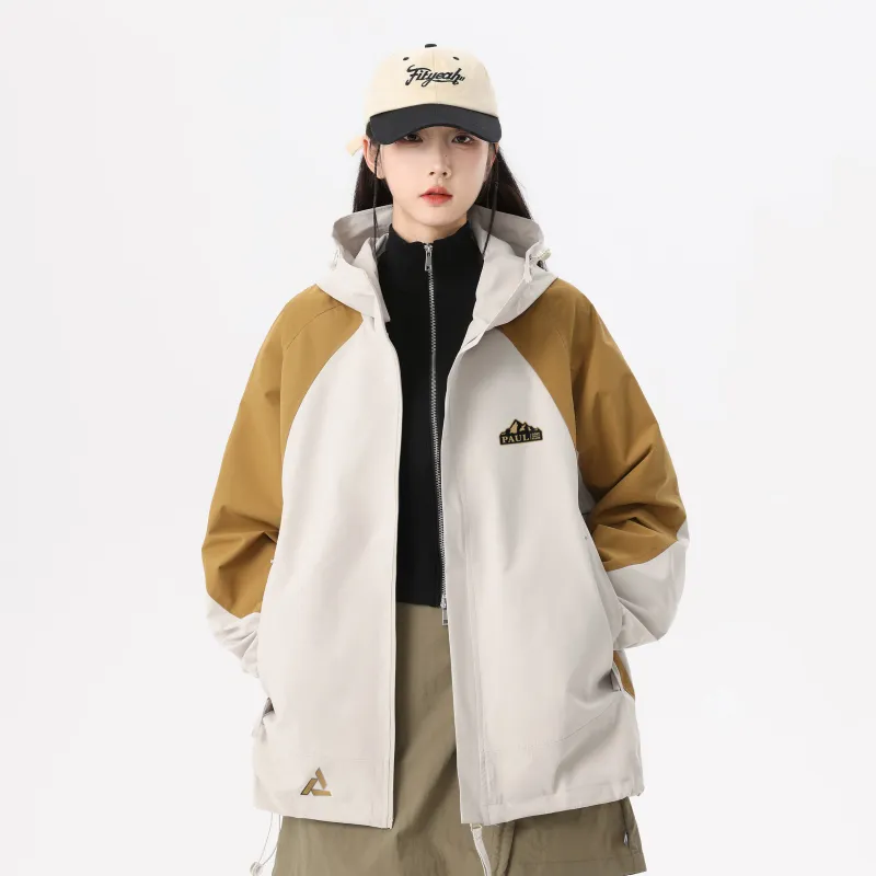 PAUL COSTELLOE Hiking Waterproof And Windproof To Keep Warm Windbreaker Jacket Unisex-6