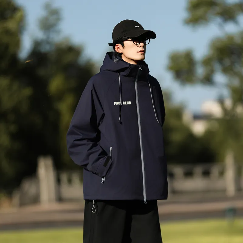 PAUL COSTELLOE Urban Living/Travel/Commuting Waterproof And Windproof Windbreaker Jacket Unisex-15
