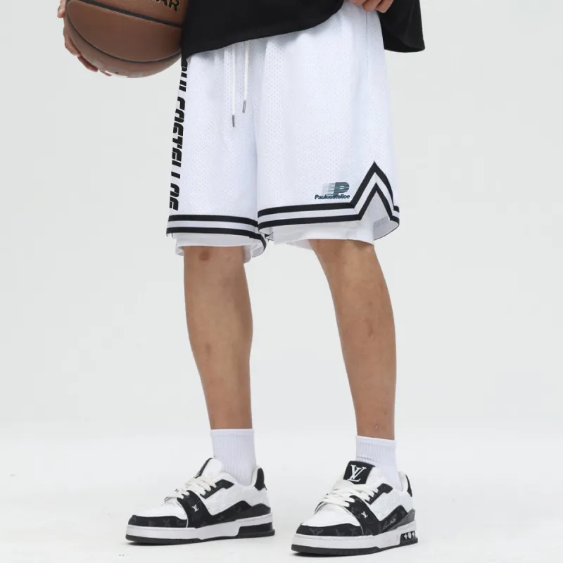 PAUL COSTELLOE Basketball Shorts Unisex-8