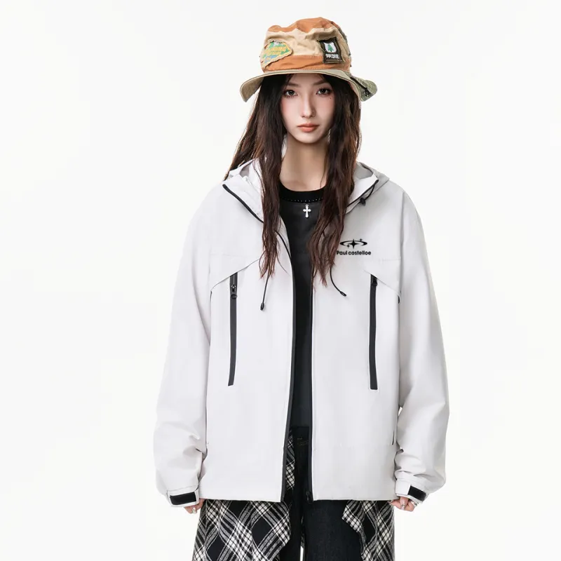 PAUL COSTELLOE Waterproof And Windproof Windbreaker Jacket Unisex-2