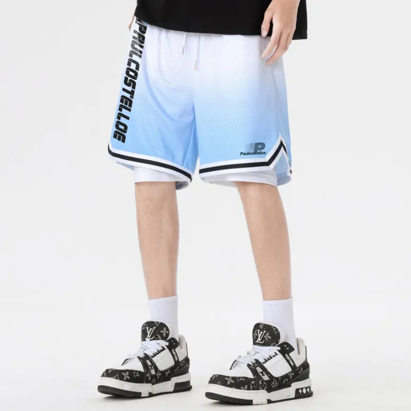 PAUL COSTELLOE Basketball Shorts Unisex-15