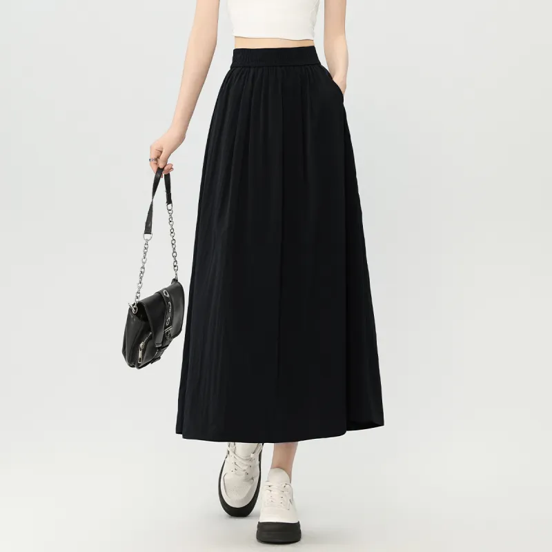 Jonah Anda Casual Long Skirts Women's-4