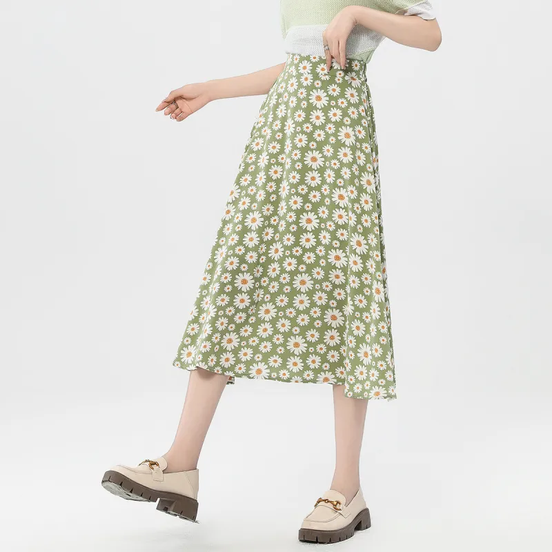 Jonah Anda Casual Long Skirt Women's-12