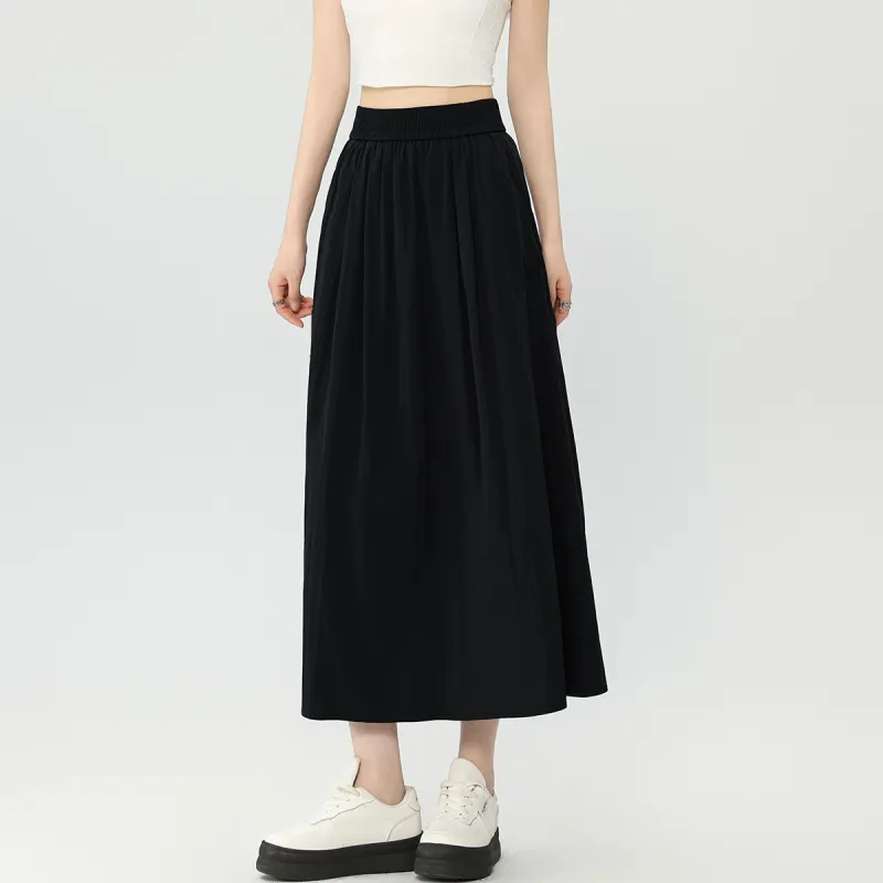 Jonah Anda Casual Long Skirts Women's-5