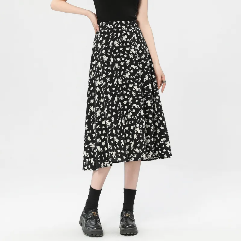Jonah Anda Casual Long Skirt Women's-5
