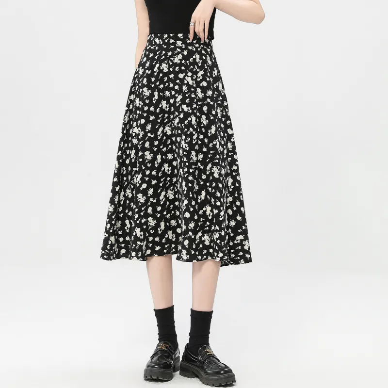 Jonah Anda Casual Long Skirt Women's-3