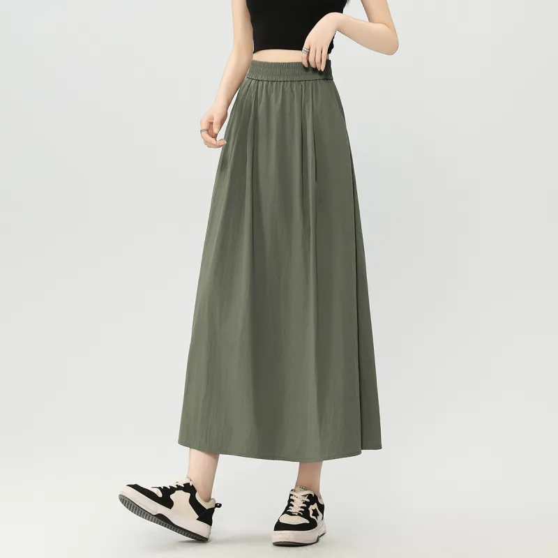 Jonah Anda Casual Long Skirts Women's-23
