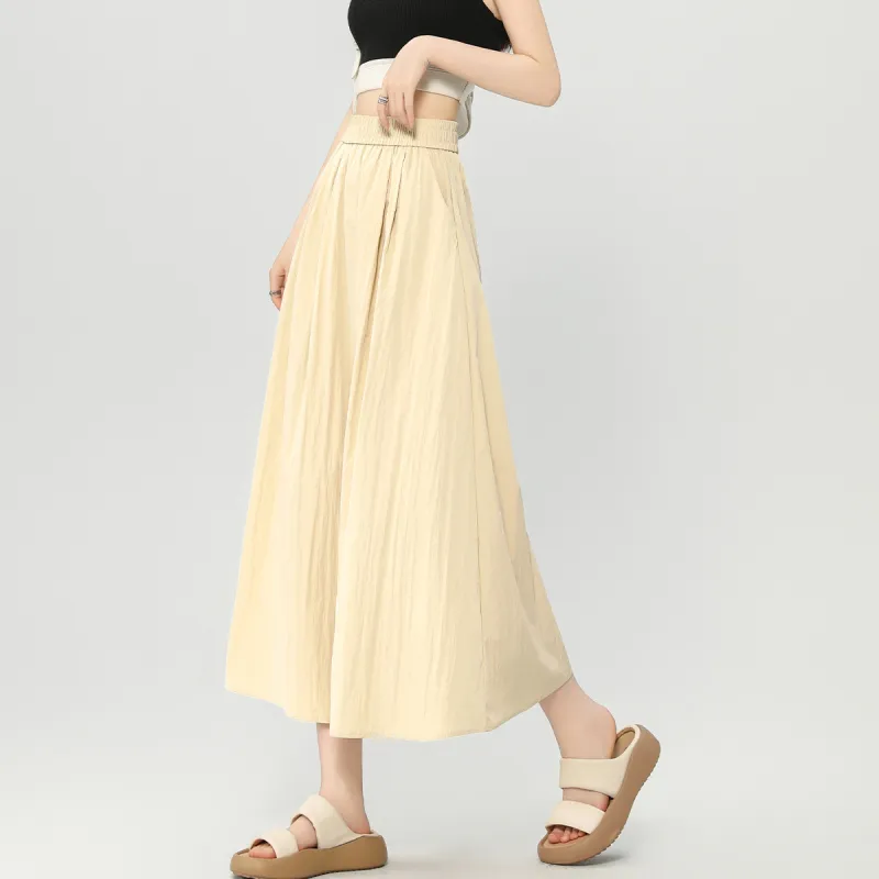 Jonah Anda Casual Long Skirts Women's-31
