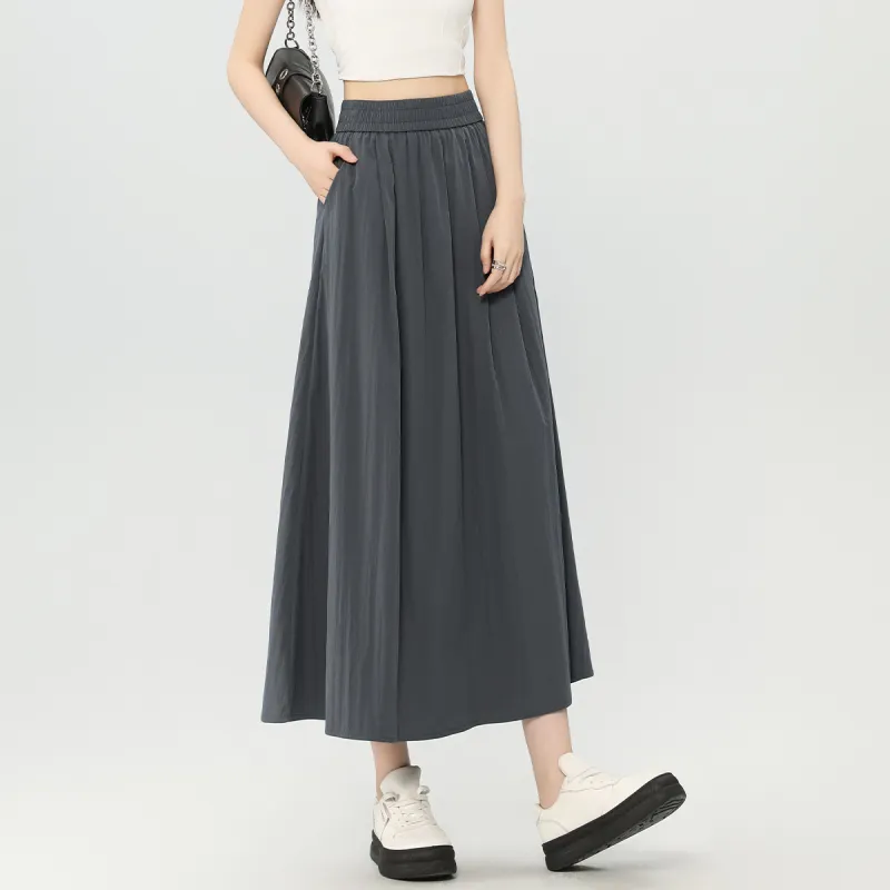 Jonah Anda Casual Long Skirts Women's-8