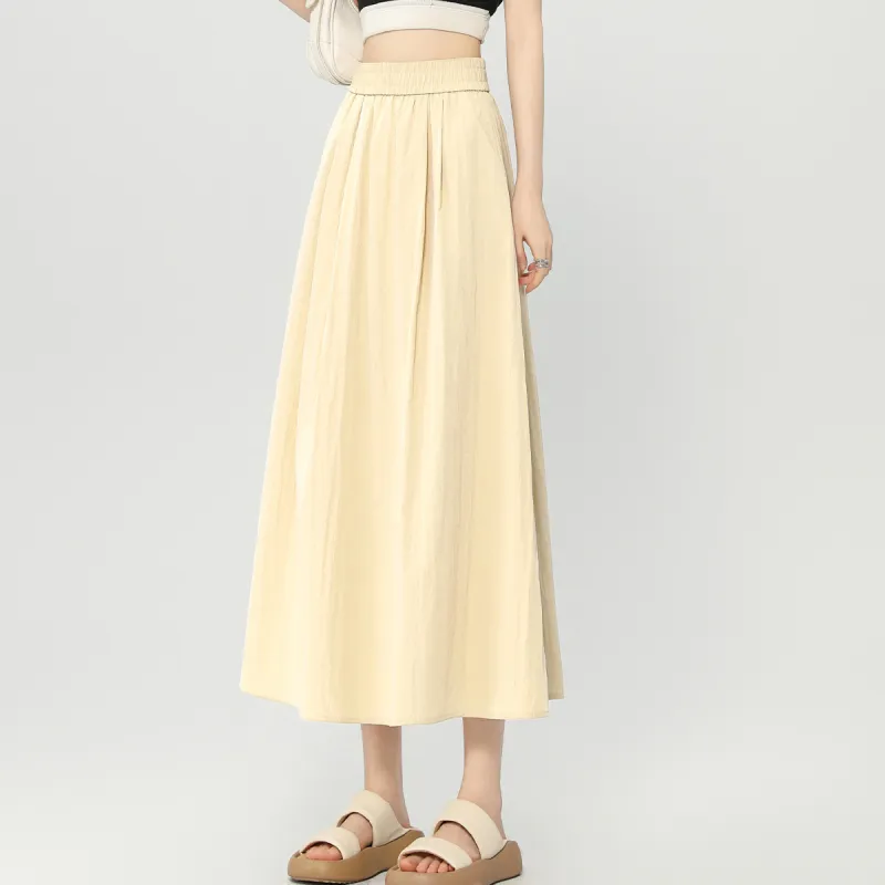 Jonah Anda Casual Long Skirts Women's-30
