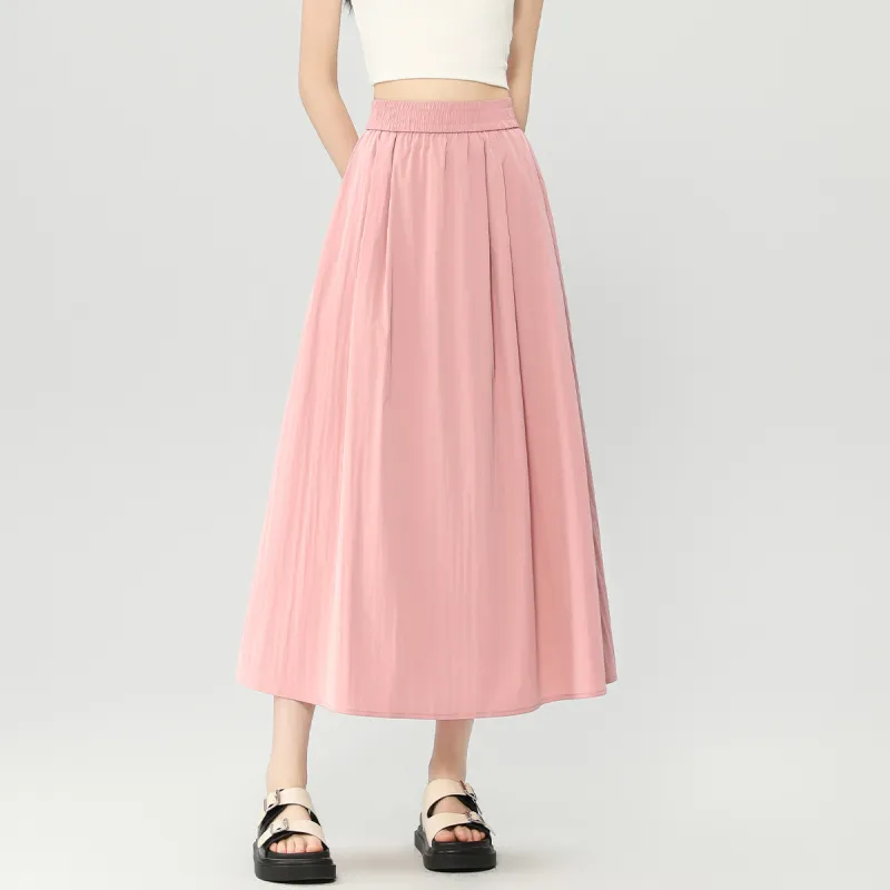 Jonah Anda Casual Long Skirts Women's-16