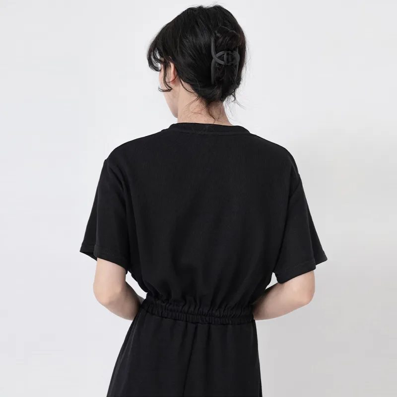 Jonah Anda Short Sleeved Dress Women's Black-2