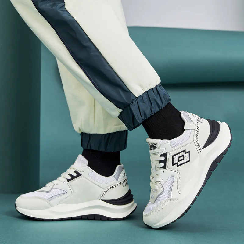 LOTTO Thundercloud Cushioning Anti Slip And Wear Resistant Low Top Sports Casual Shoes Women's Ecru-7