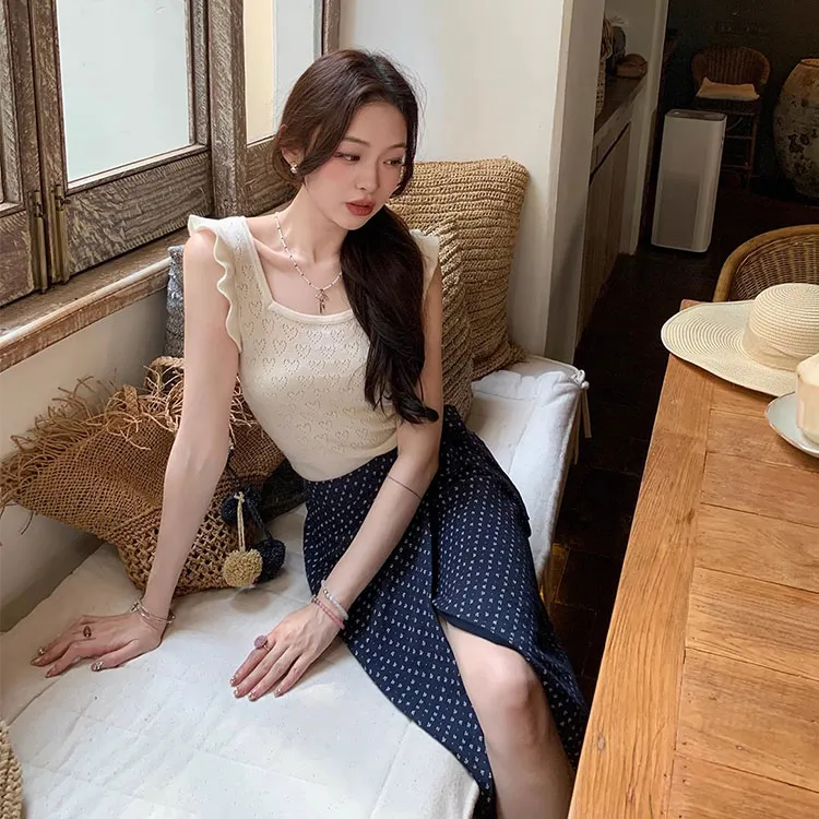 INCO VIBE Two Piece Skirt Sets Women's-1