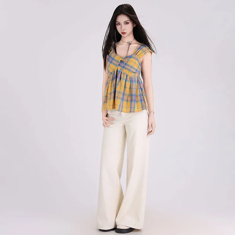 INCO VIBE Camisoles Women's Yellow Camisole-4
