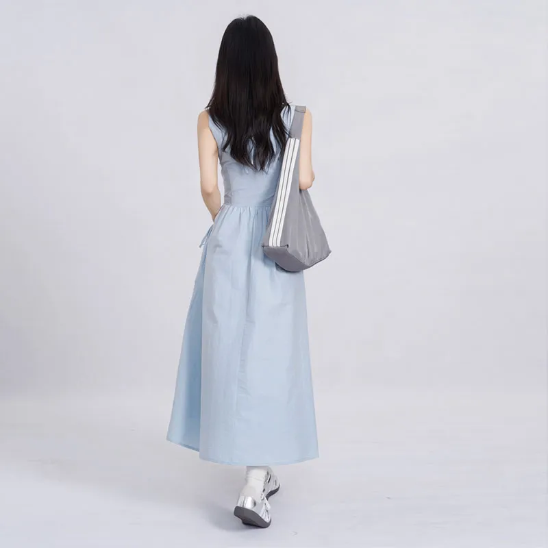 INCO VIBE Slip Dresses Women's Blue-3