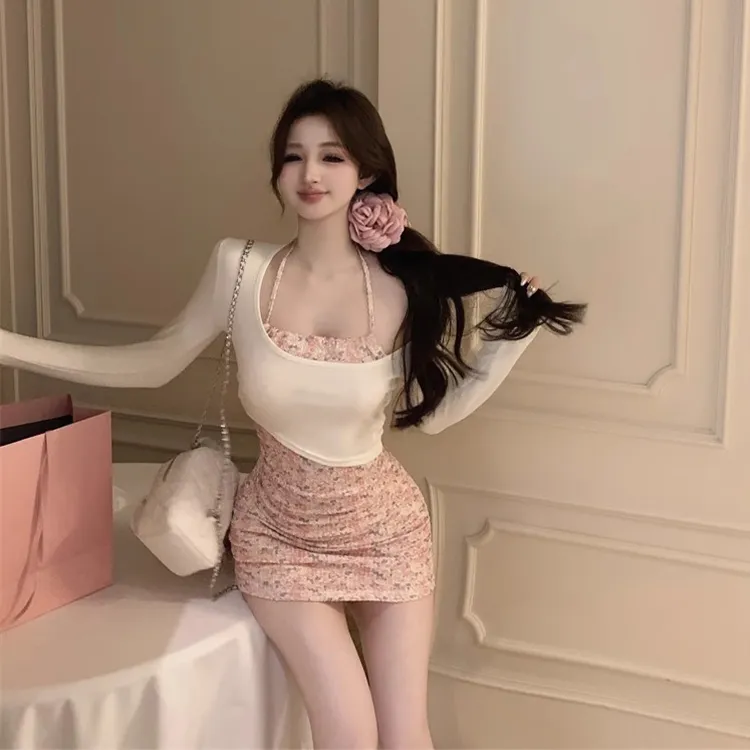 INCO VIBE Two Piece Skirt Sets Women's-3