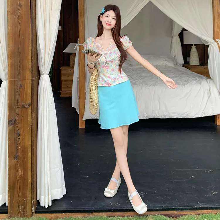 INCO VIBE Two Piece Skirt Sets Women's-4