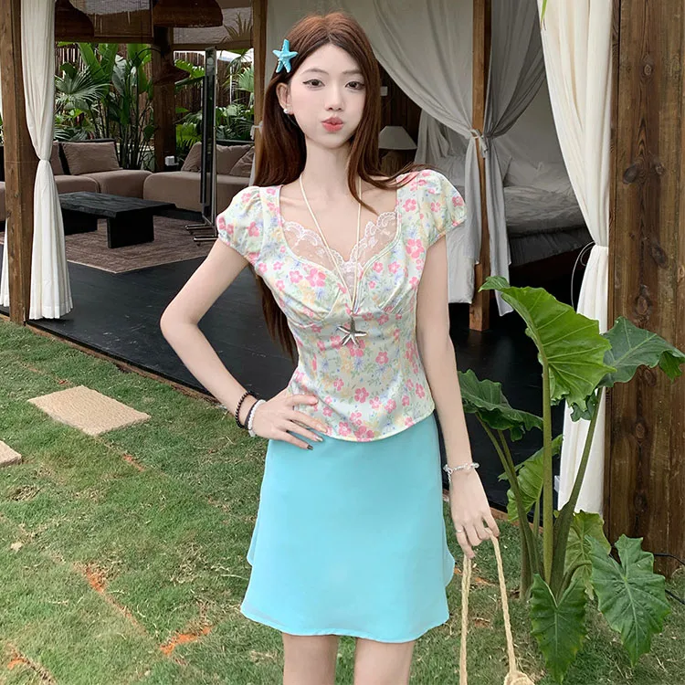INCO VIBE Two Piece Skirt Sets Women's-1