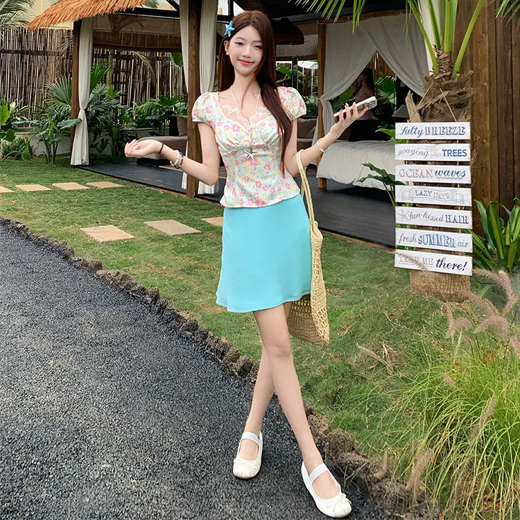 INCO VIBE Two Piece Skirt Sets Women's-5