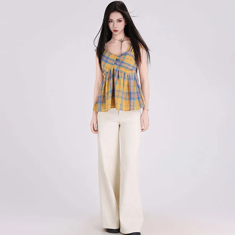 INCO VIBE Camisoles Women's Yellow Camisole-2