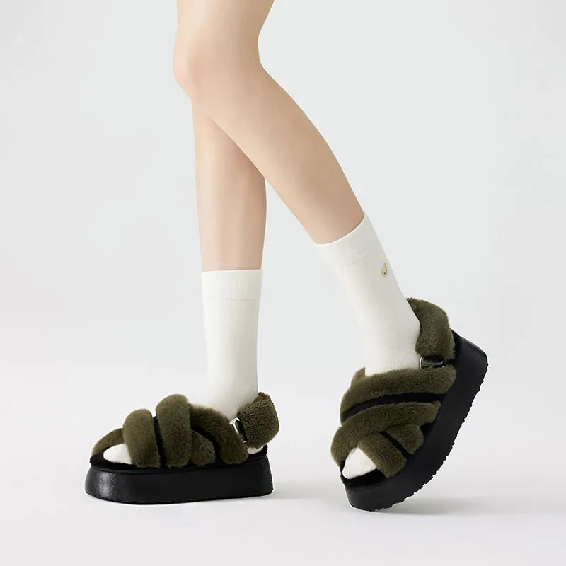 CHIKOKU One Strap Sandals Women's-12