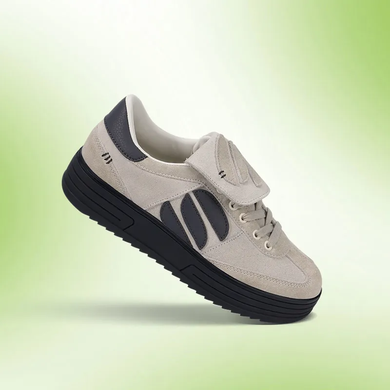 CHIKOKU Cushioned Wear-Resistant Height Increasing Low-Top Casual Shoes Unisex Little Xiaomi-1