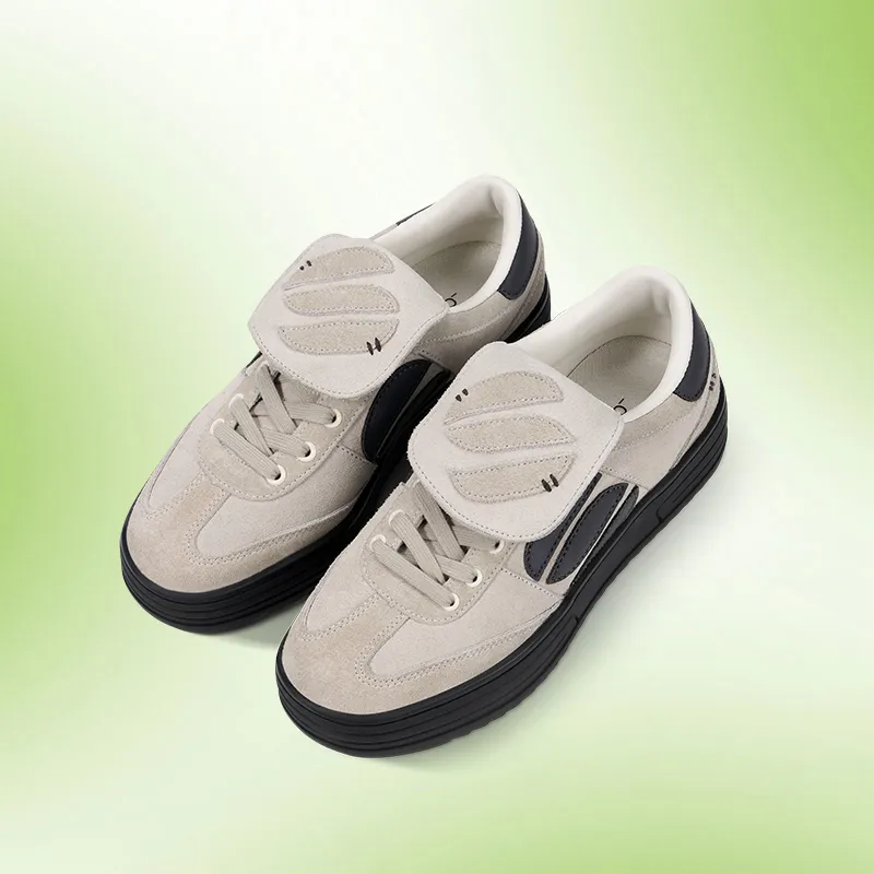 CHIKOKU Cushioned Wear-Resistant Height Increasing Low-Top Casual Shoes Unisex Little Xiaomi-2