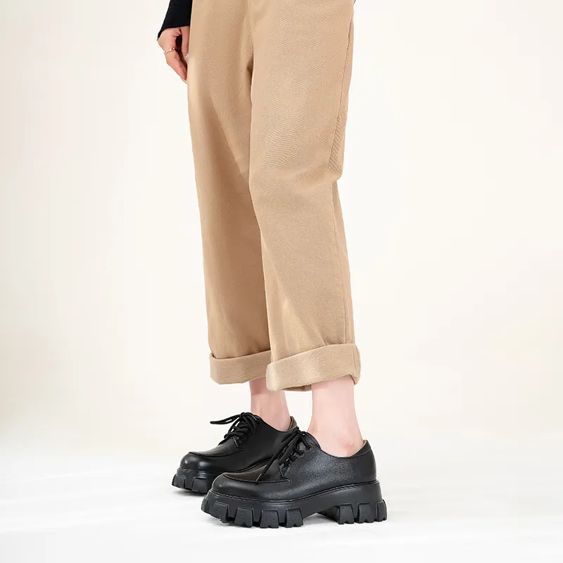 WUDASHU Casual Single Shoes 5.5cm Women's-2