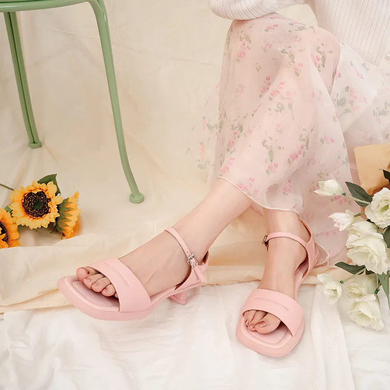 WUDASHU Strap Sandals 4cm Women's-7