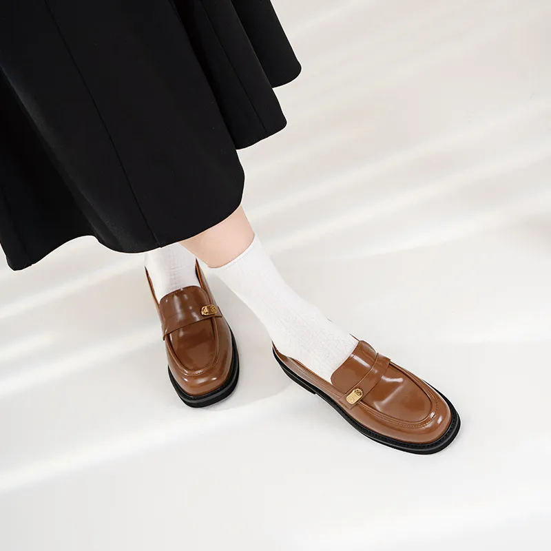 WUDASHU Loafers Women's Black-13