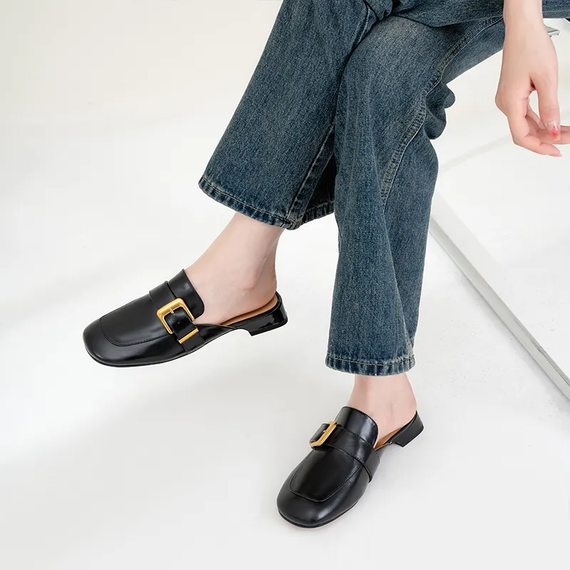 WUDASHU Closed Toe Slippers Women's-2