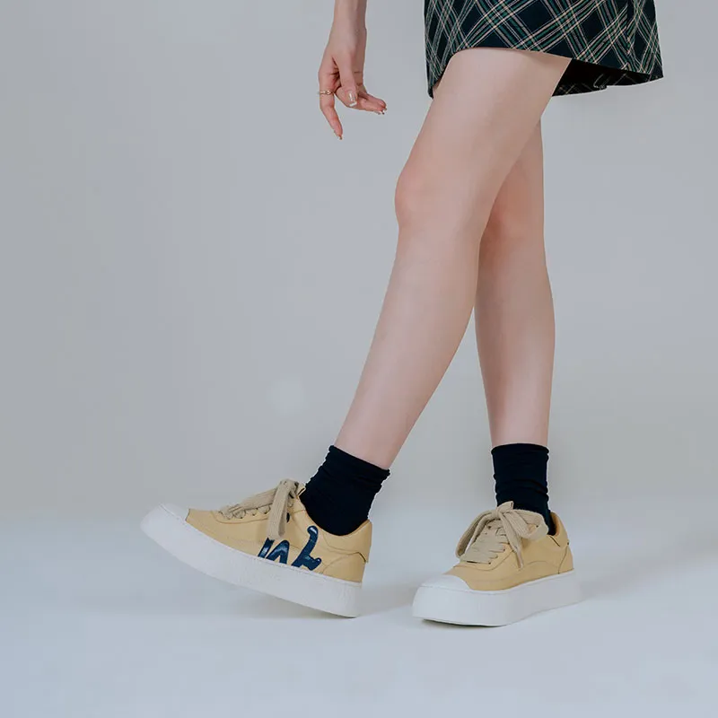 WUDASHU Low-Top Skateboard Shoes Women's-2