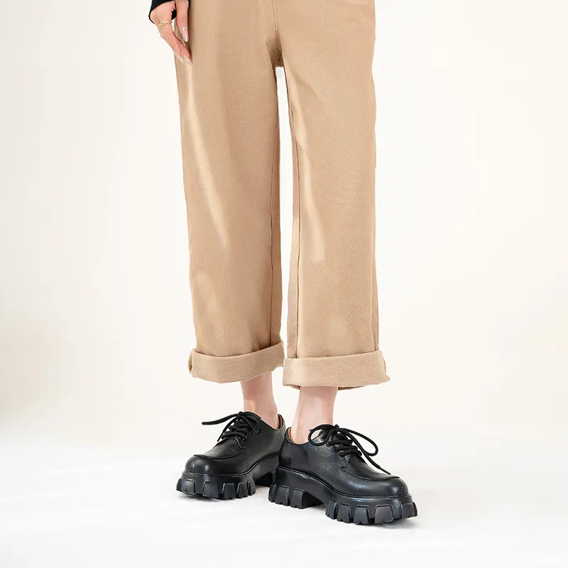 WUDASHU Casual Single Shoes 5.5cm Women's-1