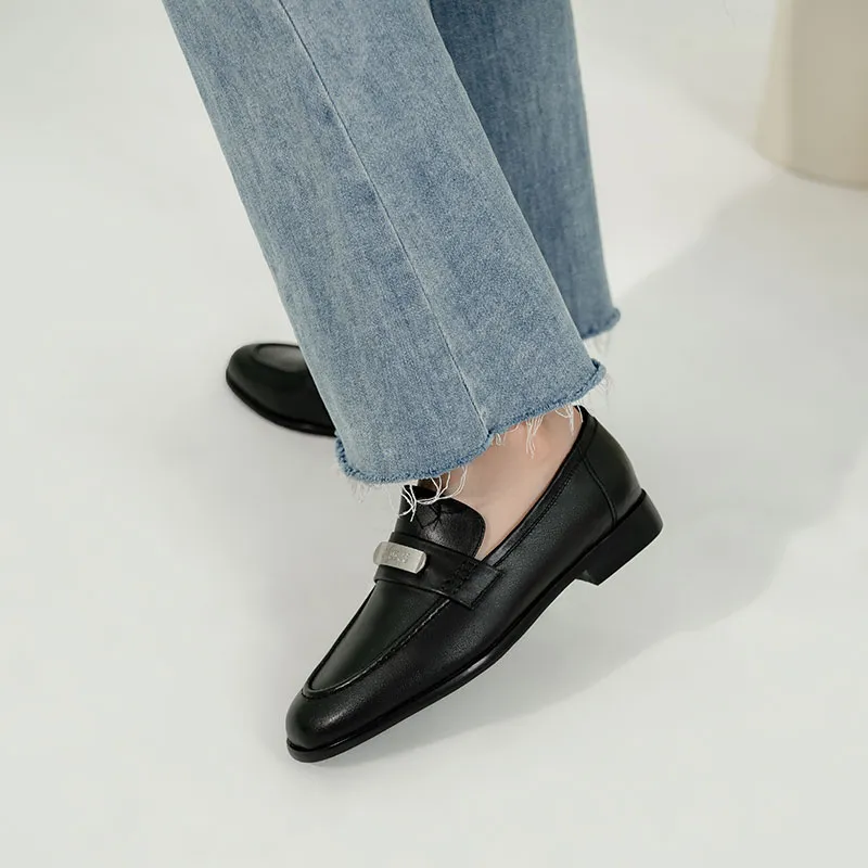 WUDASHU Loafers Women's Black-2