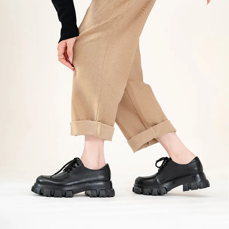 WUDASHU Casual Single Shoes 5.5cm Women's-4