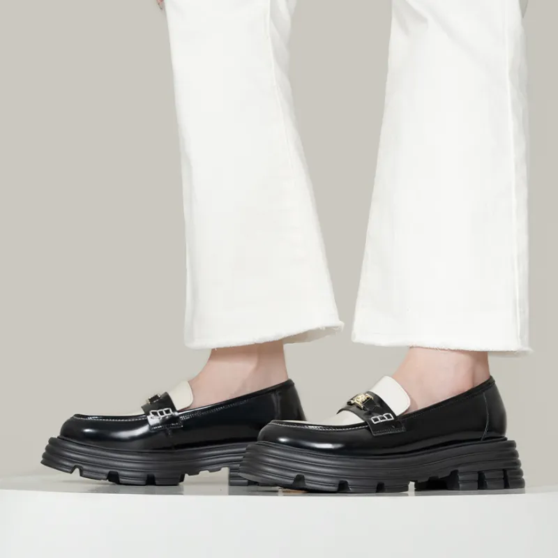 WUDASHU Loafers Women's Black-3