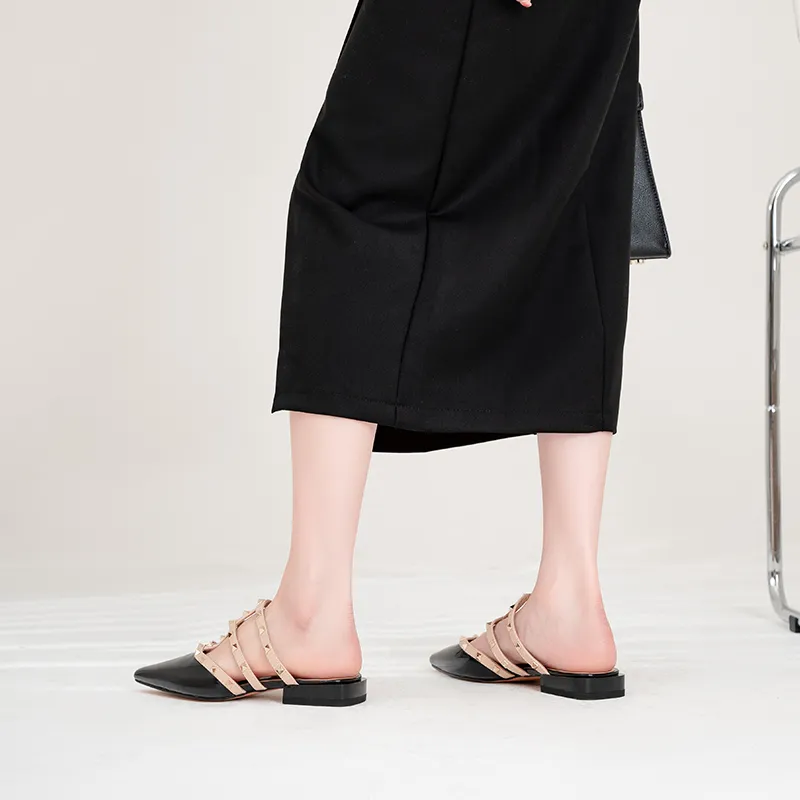WUDASHU Closed Toe Slippers Women's-3