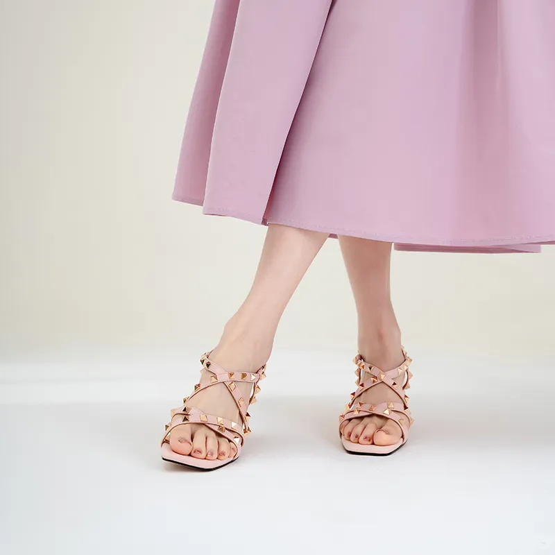 WUDASHU Roman Sandals 6cm Women's-8