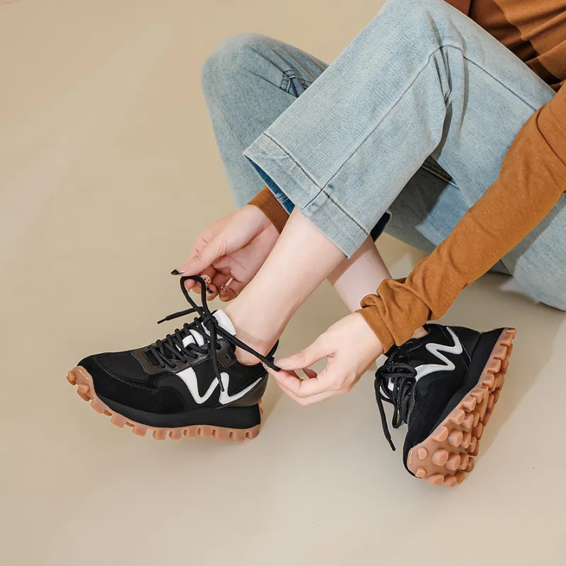 WUDASHU Chunky Sneakers Women's-4
