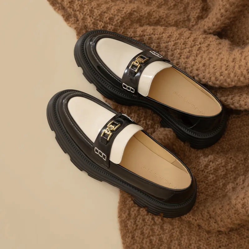 WUDASHU Loafers Women's Black-1