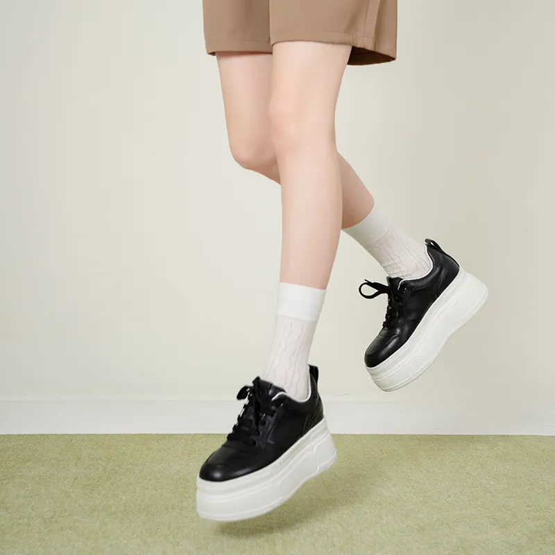 WUDASHU Impact Resistance Low-Top Skateboard Shoes Women's-4